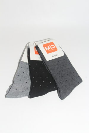 Chaussettes homme fantaisie à pois