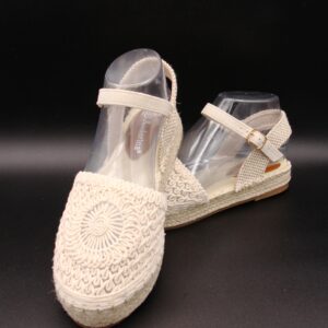 ESPADRILLE CRÈME EN CORDE