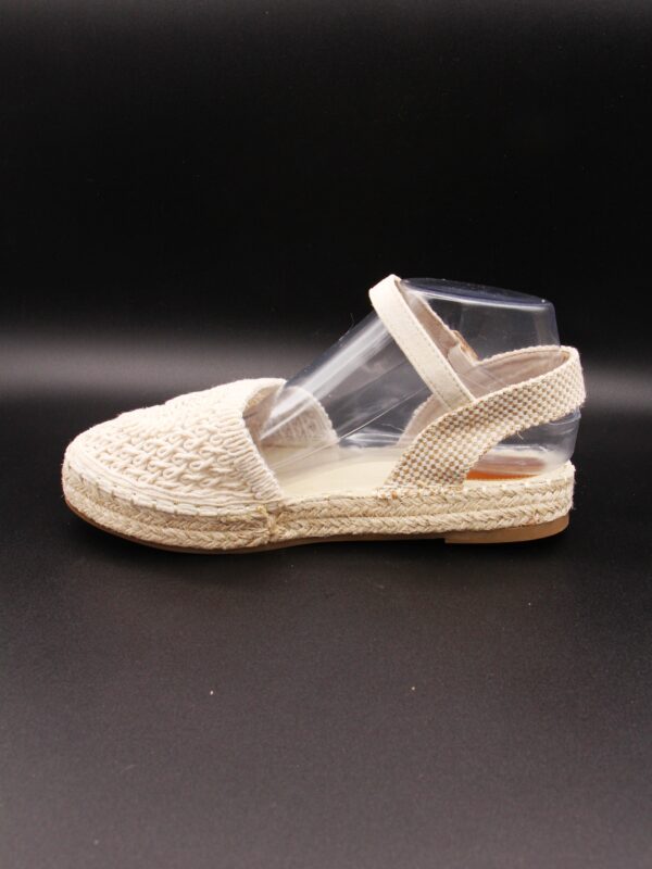 ESPADRILLE CRÈME EN CORDE