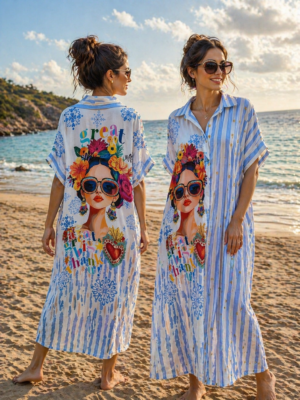 robe " great vibes"